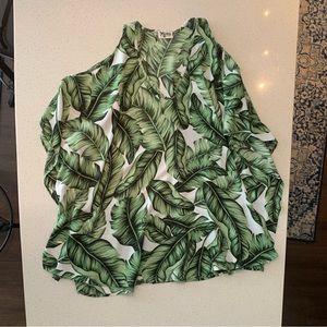 Show Me Your Mimi Cut-Out Tropical Tunic
